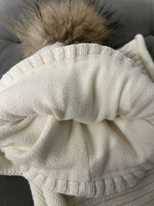 Зимовий набір шапка і снуд