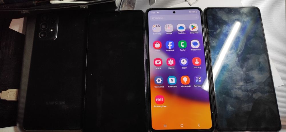 Samsung Galaxy A72 6/128GB wyświetlacz Części płyta bateria kamery USB