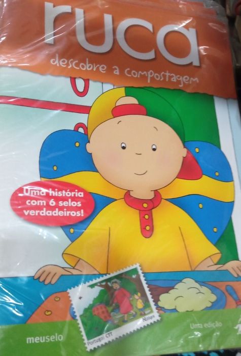 Conjunto de 3 livros Ruca com Selos CTT