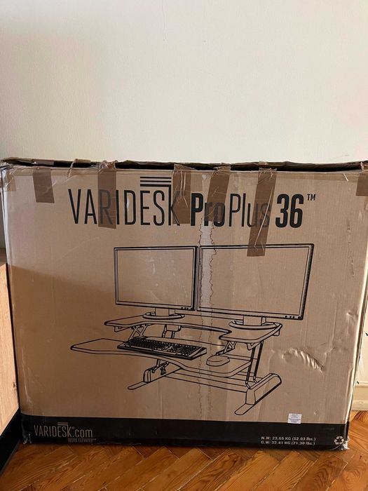 Secretária Elevatória / Standing Desk VariDesk Pro Plus 36 (Ajustável)