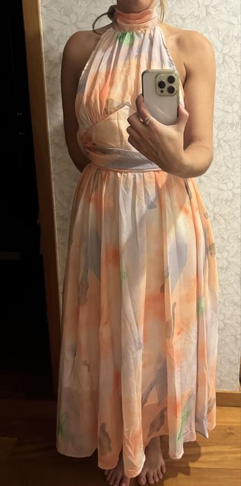 Vestido multicolorido