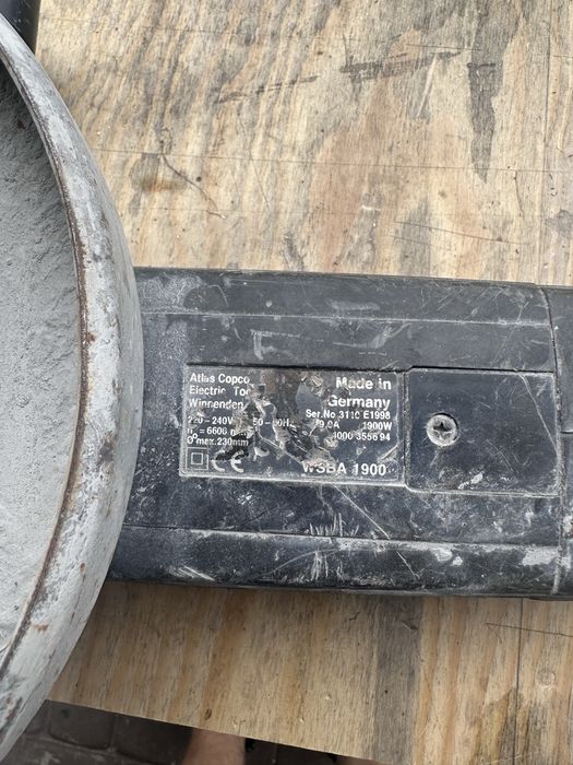 Szlifierka kątowa 230mm Atlas Copco