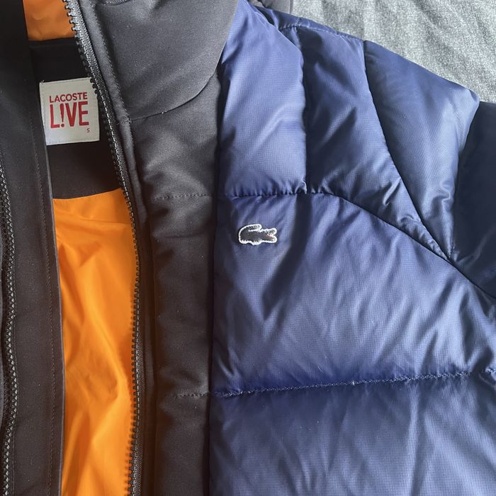 Lacoste куртка пуховик позмір s