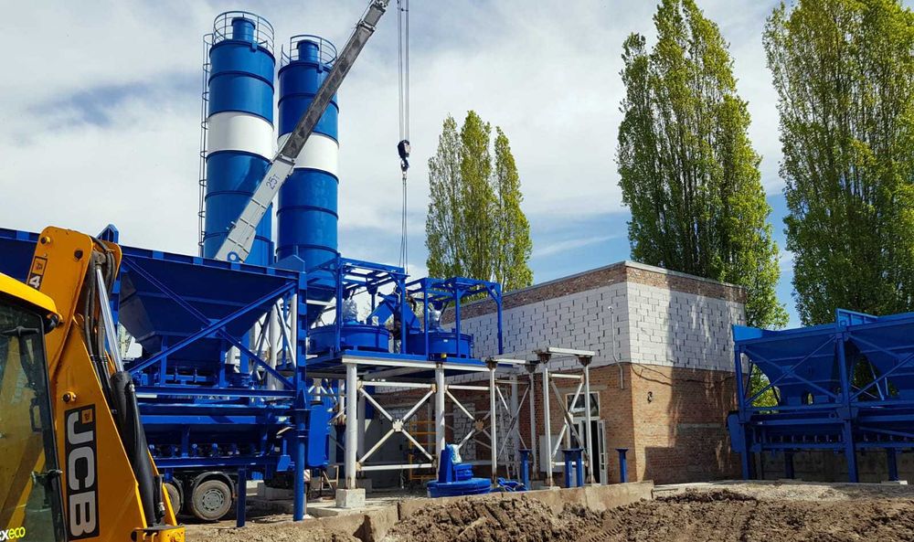 Стационарный бетонный завод , узел  - 50м3/час, НОВЫЙ! В НАЛИЧИИ!