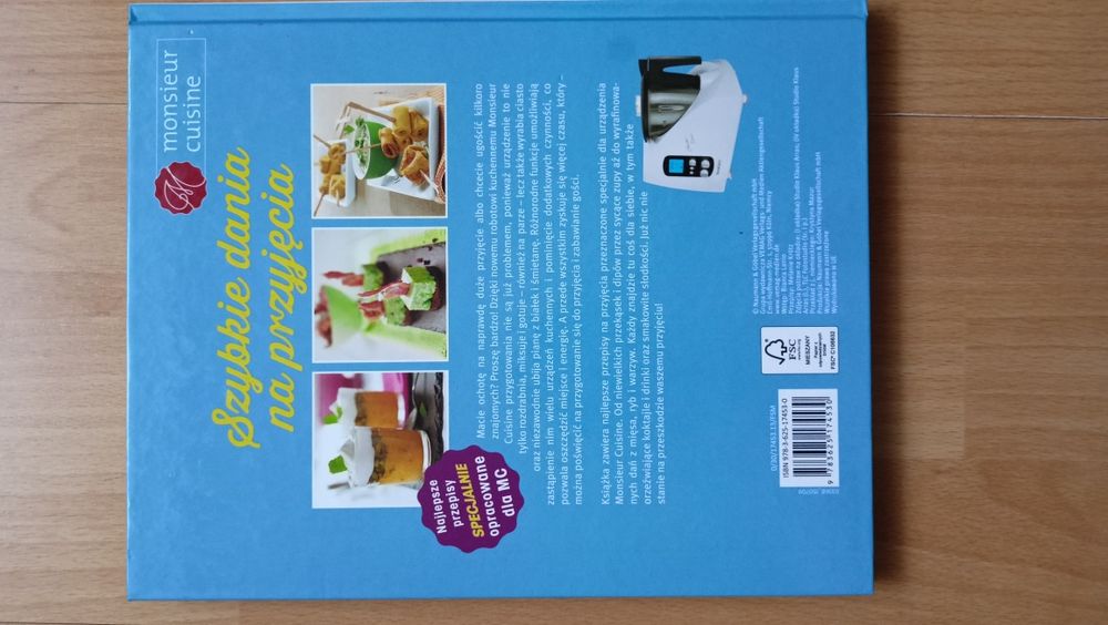 Szybkie dania na przyjęcia z robotem kuchennym monsieur cuisine