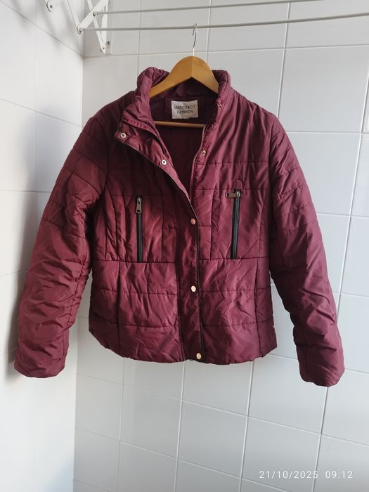 Blusão senhora bordeaux