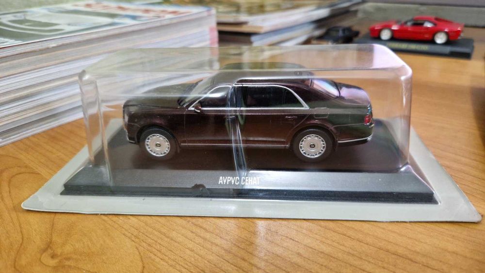 Автолегенды Модель автомобиля Аурус Сенат 1:43 Aurus Senat