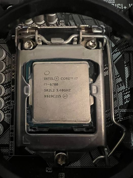 Материнка+ i7 6700 + 16gb ddr3+ охолодження