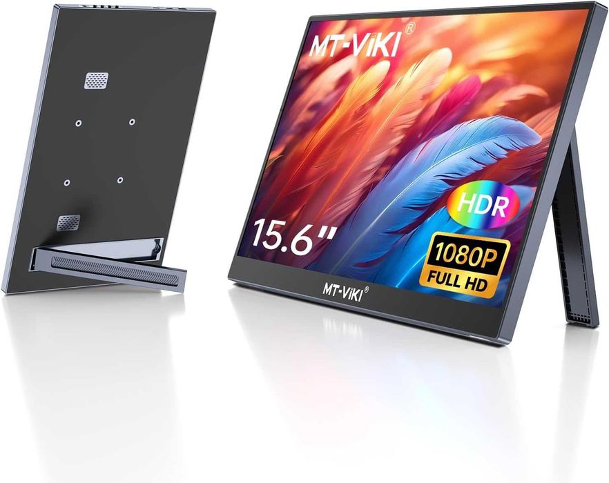 Monitor przenośny MT-Viki 15.6" IPS FHD USB-C HDMI do laptopa
