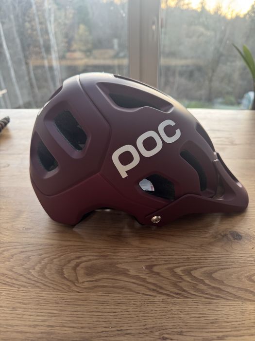 Kask rowerowy POC Tectal garnet red matt rozmiar 59-62