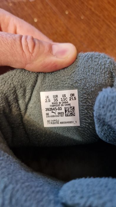 Dziecięce buty zimowe Puma rozm 35