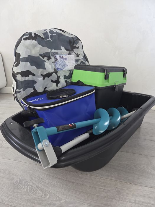 Санки-волокуши "Харьков" для зимней рыбалки - 90х55х22см