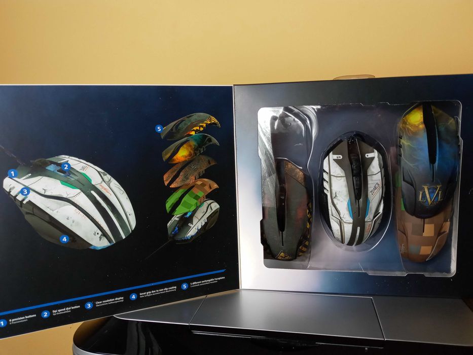 Mysz gamingowa Hama uRage Morph z wymiennymi nakładkami