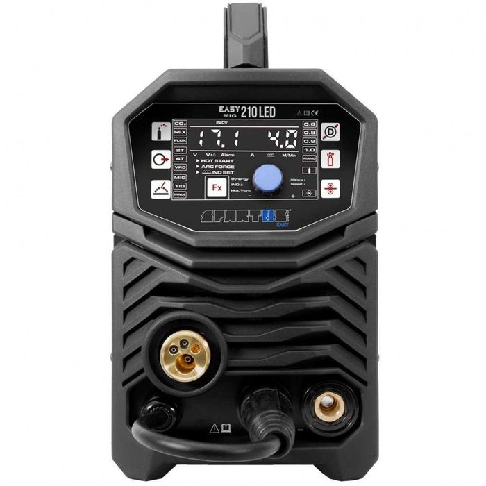 Maquina de soldar SPARTUS EASYMIG 210LED nova