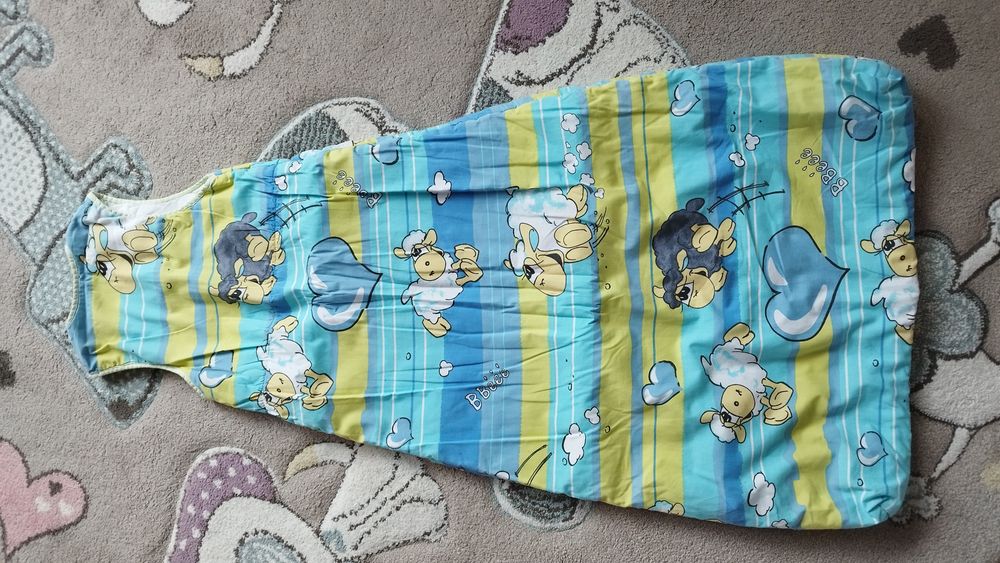 Śpiworki 116 do spania ciepłe 3 sztuki