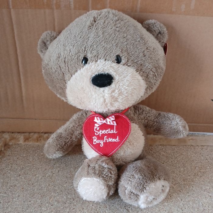 Новий Ведмедик з біркою 40 см