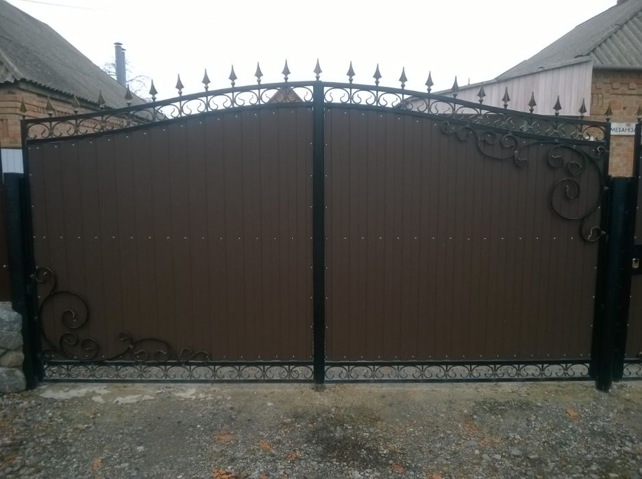 Изготовление железных дверей, заборов, калиток, ворот, и т.д - Готові ...