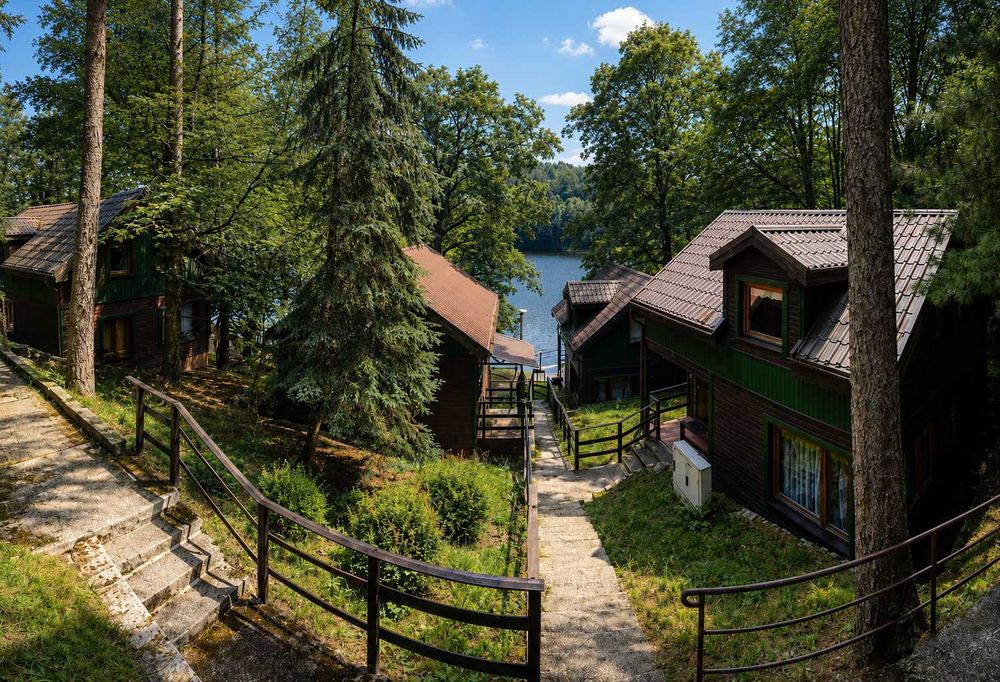 Na sprzedaż domek letniskowy nad jeziorem