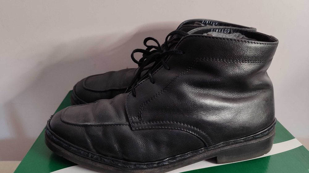 Сапоги чоловічі зимові з натуральної шкіри на овчині