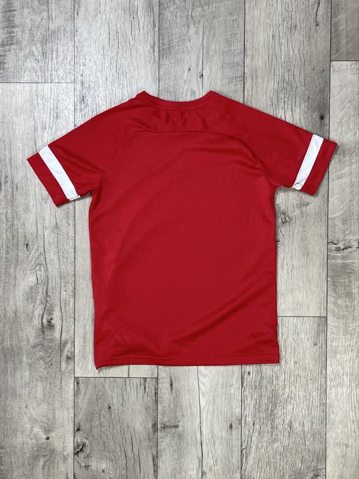 Nike dri-fit футболка 158-170 см XL размер подростковая красная