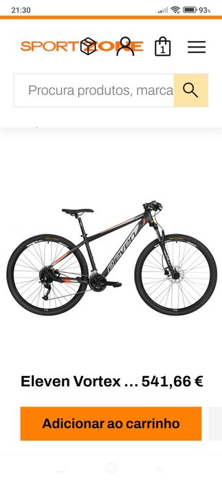 Bicicleta roda 29, impecável