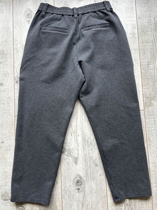 Brunello Cucinelli оригінал люксові брюки джогери графіт Made in Italy IT40
