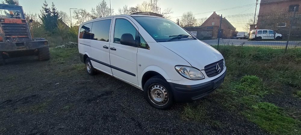 mercedes viano vito 639 long 2.2 dci lak 9147 samochód na części