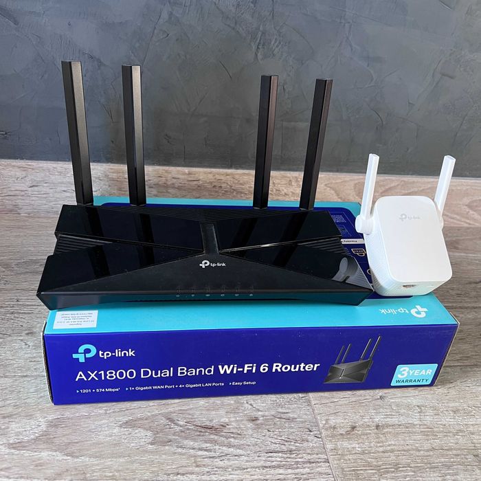 TP-Link Archer AX23 + RE305 – Wi-Fi 6 router + wzmacniacz
