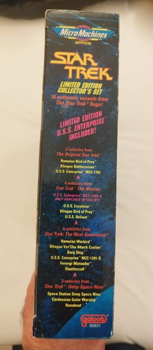 Micro Machines Star Trek – Limited Edition (Caixa Selada)