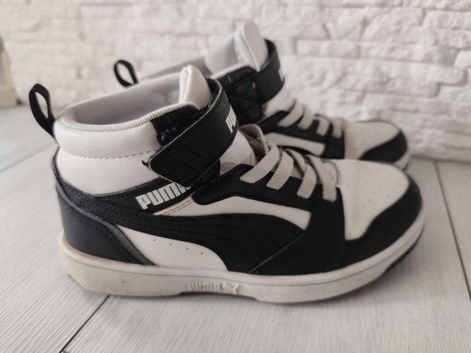 Puma buty sportowe skóra ekologiczna biały rozmiar 35