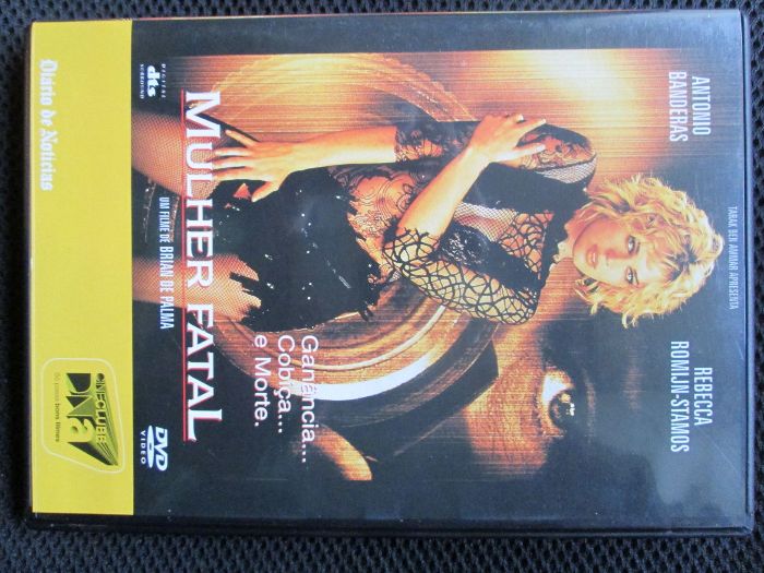 2 DVD Brian De Palma - Mulher Fatal e Vestida para Matar, como novos