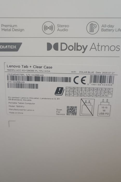 Tablet Lenovo Tab TB311FU