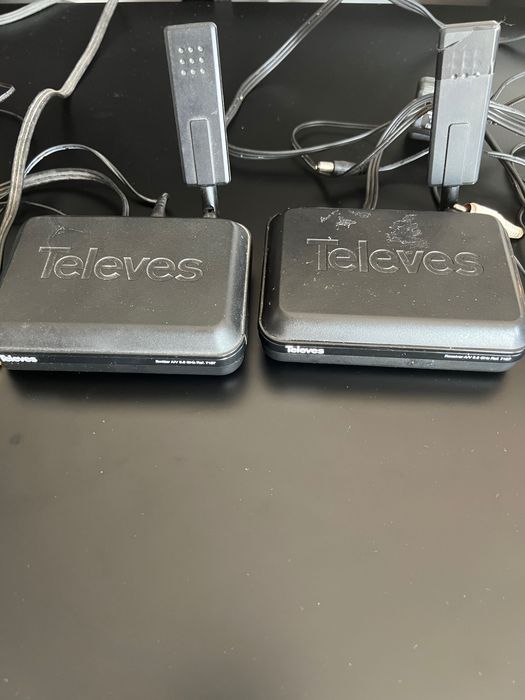 Emissor e receptor de áudio Televés