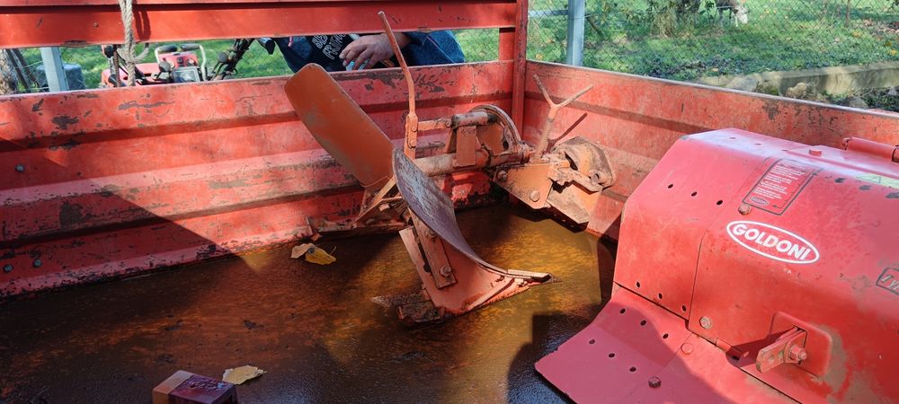 Motocultivador goldoni de 14 CV