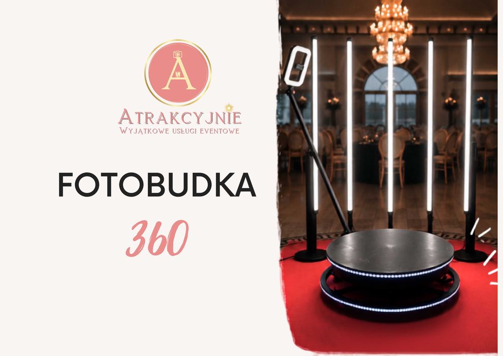 Fotobudka 360° – wyjątkowa atrakcja na wesele i event!