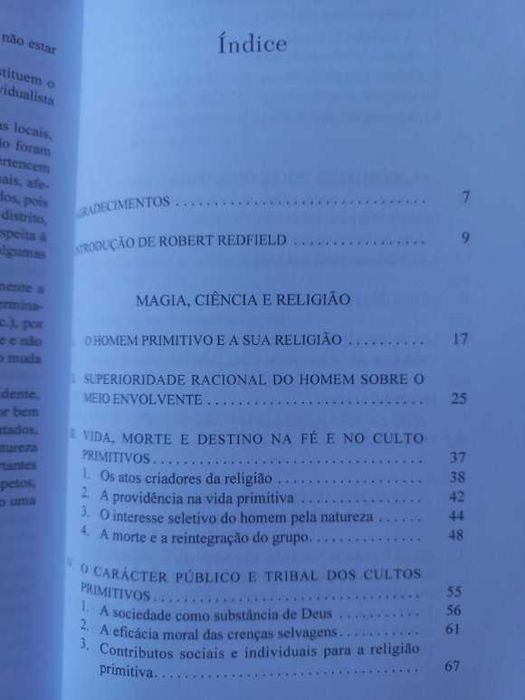 Magia, Ciência e Religião - Bronislaw Malinowski