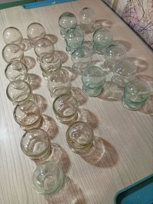 Банки вакуумні лікувальні масажні