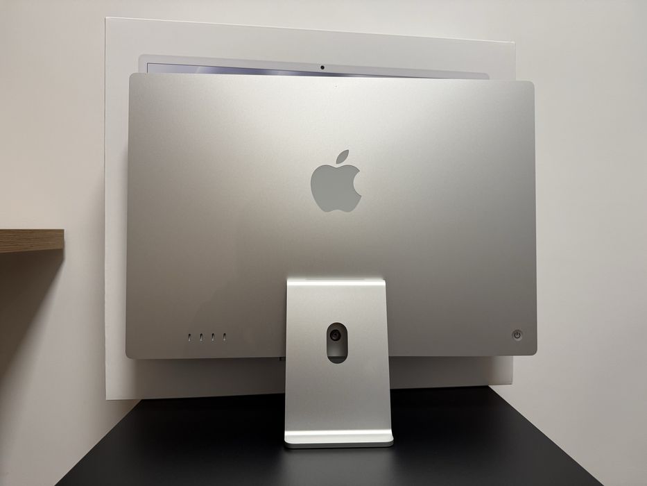 Apple iMac M4 24” A3137 MWUU3ZE/A (10 rdzeni, 16/256 GB, 4 porty Thunderbolt, port ethernet, szkło standardowe)