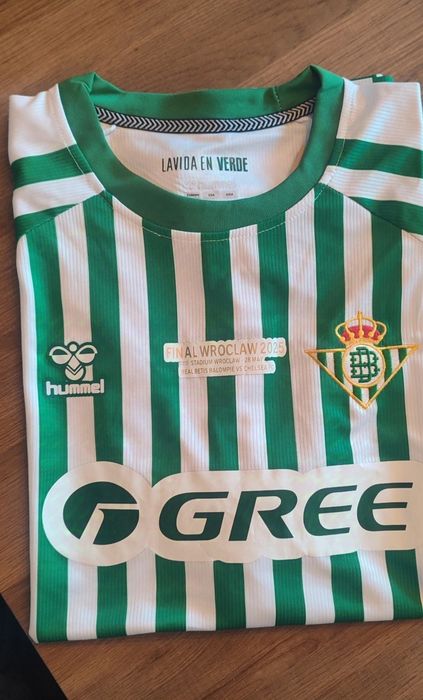 Camisola Bétis e Hummel Final Liga Europa