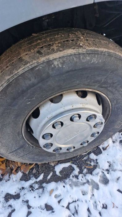 Сідельний тягач DAF XF105.460 під напівпричіп самосвал правий руль