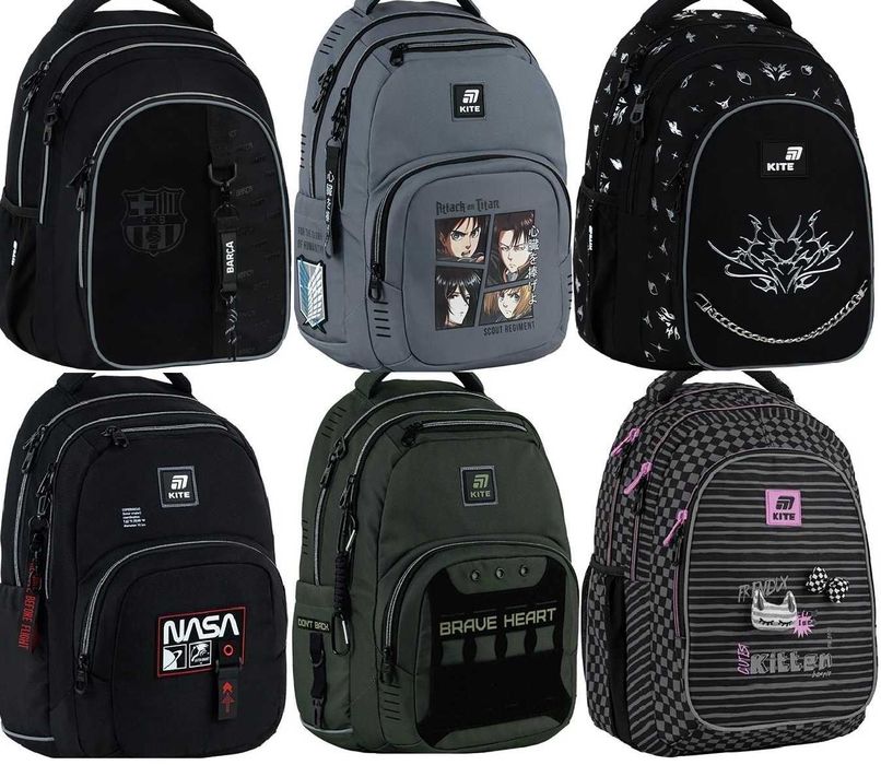 Рюкзак Kite Education teens 903L 8001L пенал пляшка