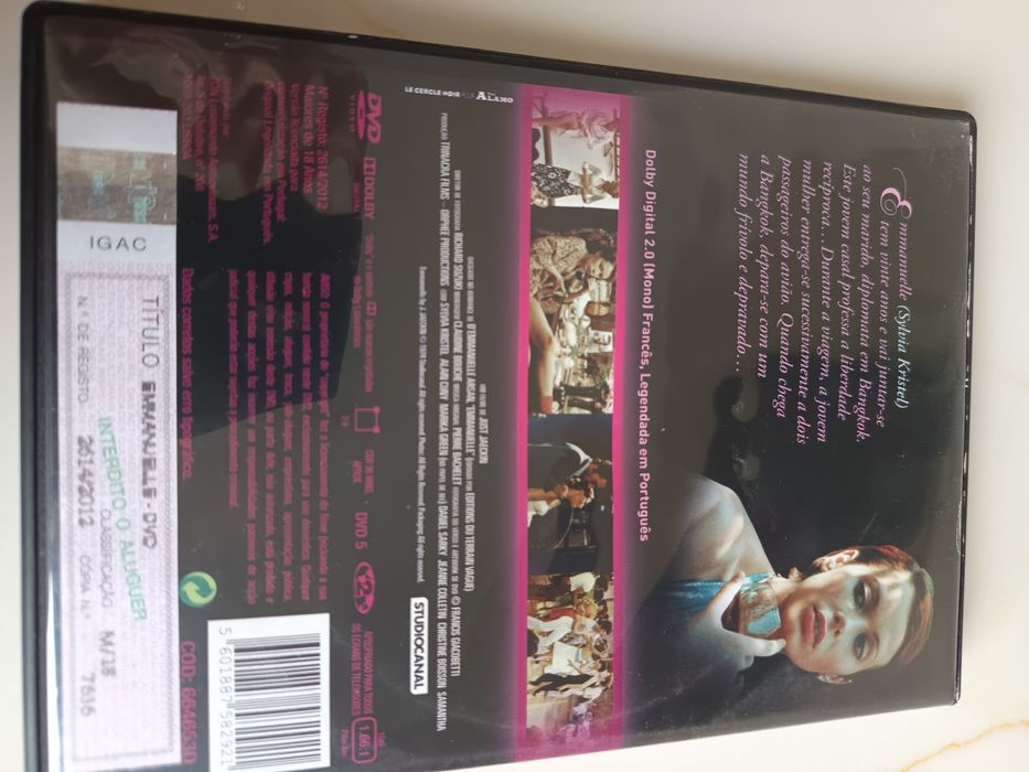 DVD Emmanuelle.   .