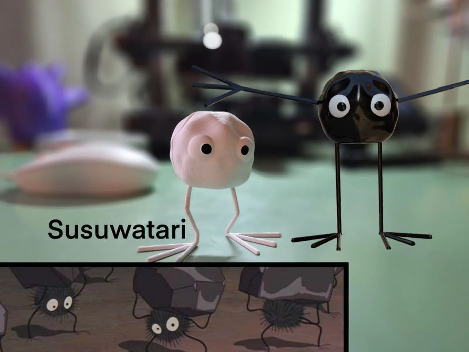 Suspeitos Mágicos Nerini del Buio (Estilo Ghibli)