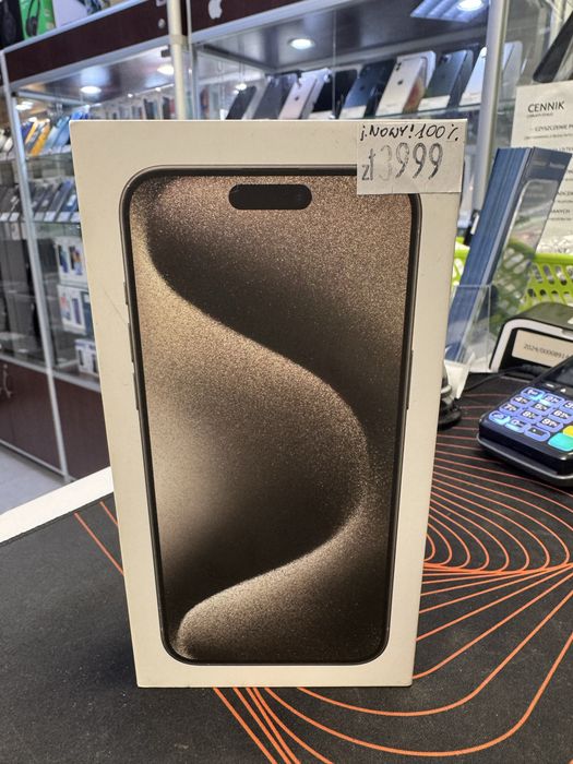 Nowy Iphone 15 Pro Max 256GB sklep Centrum Gsm