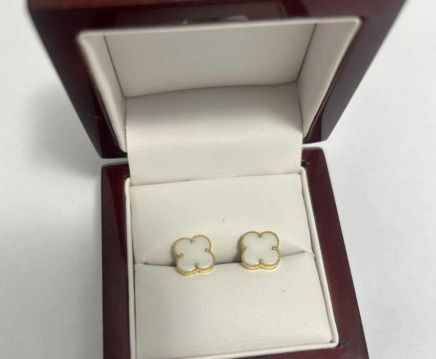 Złote kolczyki 585 2,58G