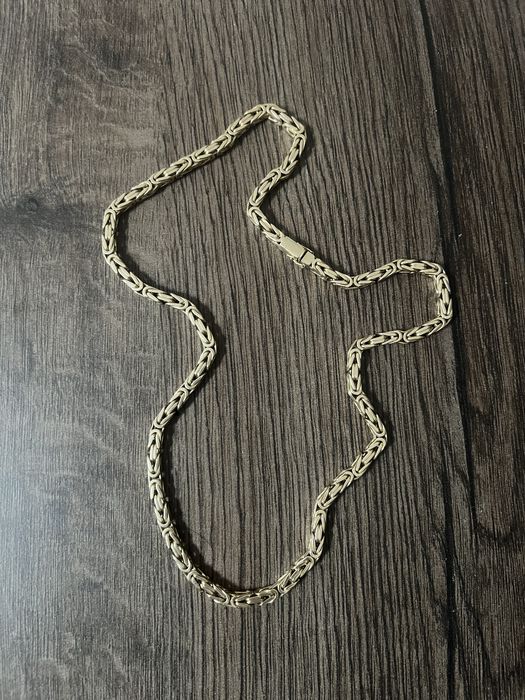 Złoty łańcuszek / łańcuch splot królewski / król 585 110g 62cm