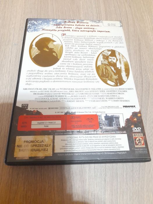 ,,Jej Wysokość Pani Brown " - film DVD