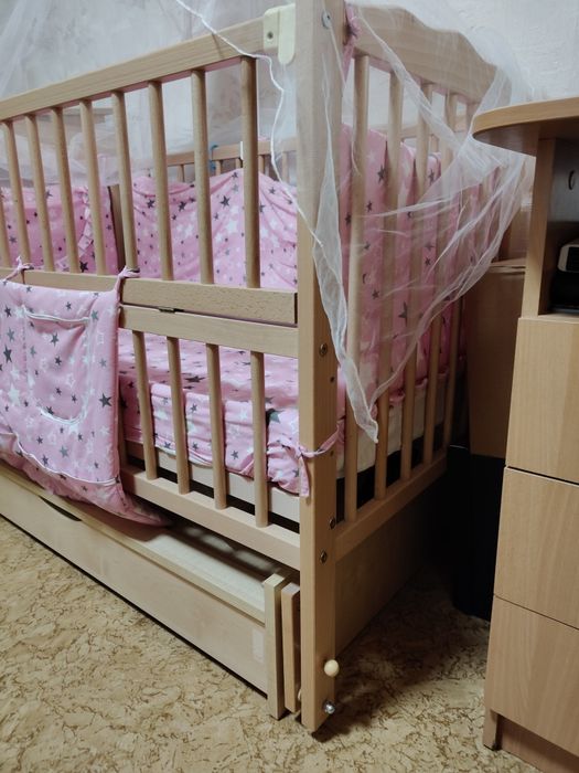 Дитяче ліжечко 120*60