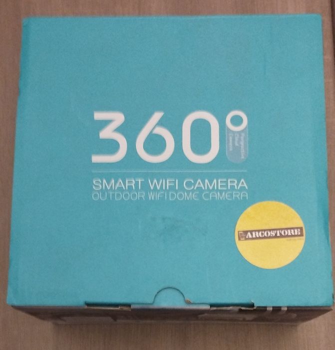Camera Smart WI-FI 360° com microfone