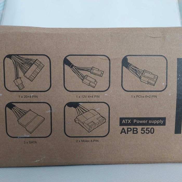 Fonte Alimentação Tacens Anima 550W 80 Plus Bronze